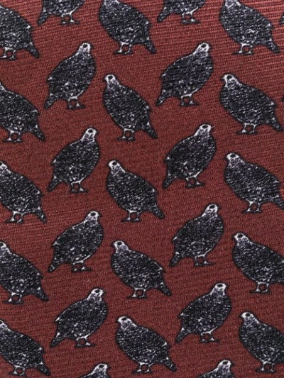 Shop Holland & Holland Hugo Guinness Pheasant Tie In Brown