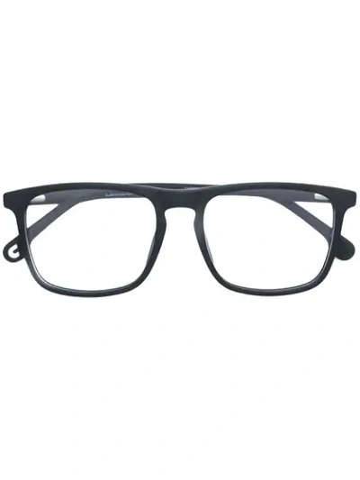 Shop Carrera Square Glasses In Black