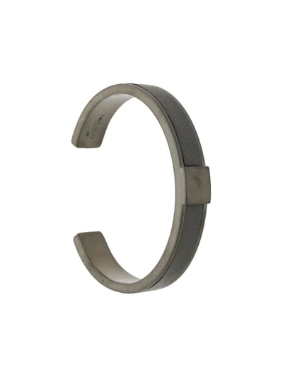 Shop Northskull Cuff Bracelet In Metallic