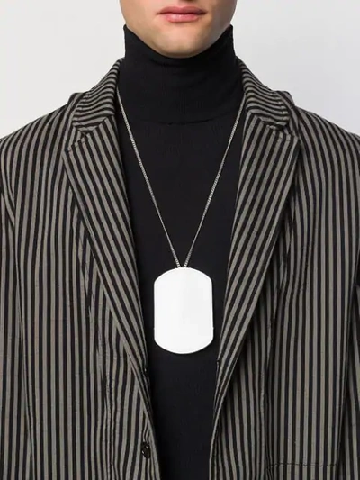 Shop Maison Margiela Multi-wear Chain Necklace In Metallic
