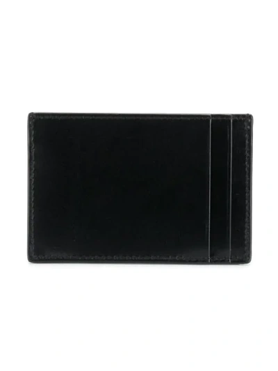 Shop Saint Laurent Ysl Logo Wallet In Black