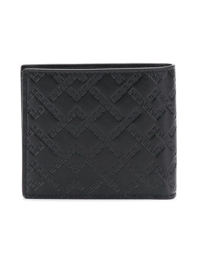 Shop Versace Quilted Wallet - Black