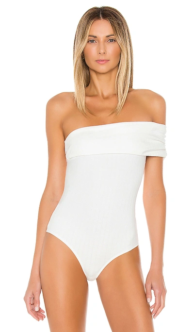 Shop Majorelle Savannah Bodysuit In White