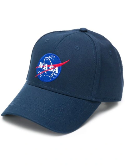 Shop Alpha Industries Nasa Logo Cap - Blue