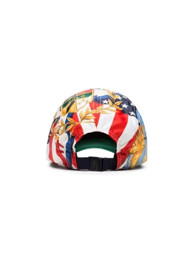 Shop Polo Ralph Lauren Logo Crest Print Baseball Cap