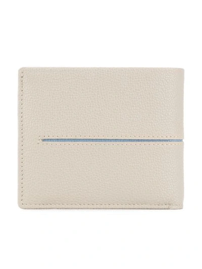 Shop Tod's Classic Bifold Wallet In Grey