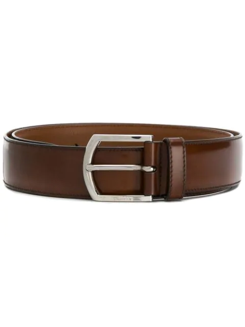 Church's Polished Classic Belt In Brown | ModeSens