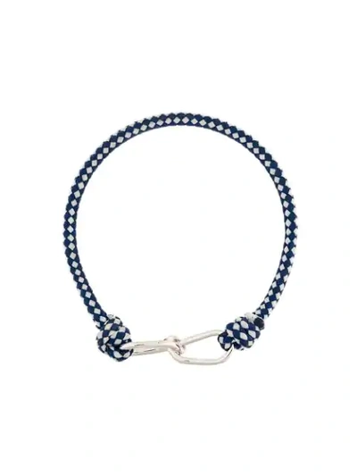 Shop Annelise Michelson Wire Cord Small Bracelet - Blue