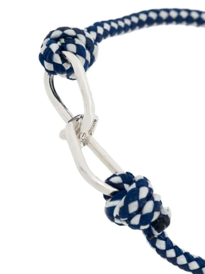Shop Annelise Michelson Wire Cord Small Bracelet - Blue