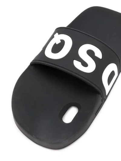 Shop Dsquared2 Flip-flop Iphone X Case In Black