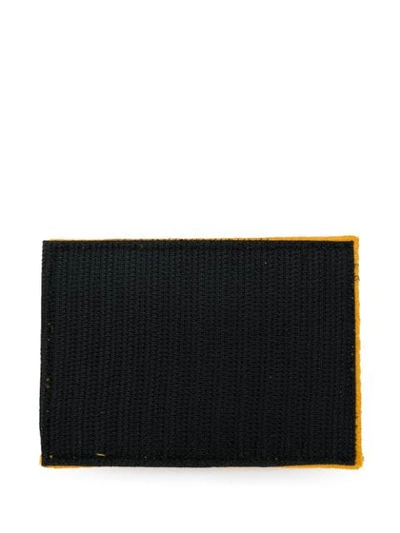 Shop A-cold-wall* Embroidered Logo Patch In Yellow