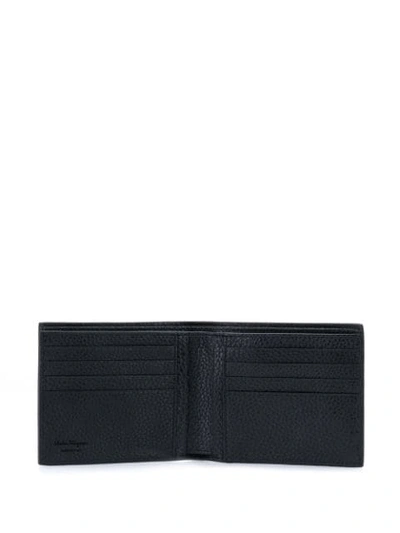 Shop Ferragamo Gancini Wallet In Black