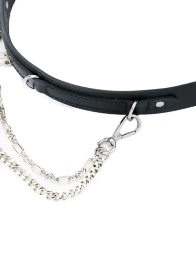 Shop Etro Chained Belt In 0001  Black