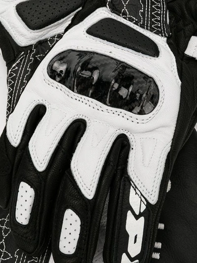 Shop Gmbh Biker Gloves In Black
