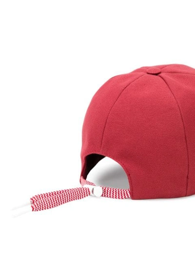 Shop Bally Baseball Logo Cap In Red