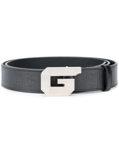 Shop Givenchy G Logo Belt In 001 Black