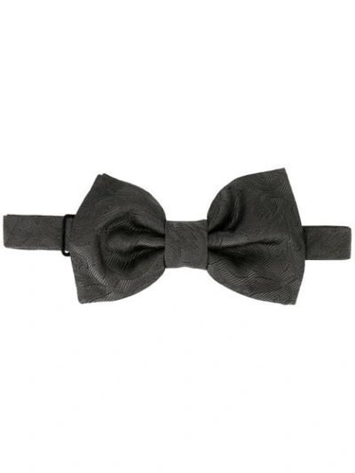 Shop Dolce & Gabbana Brocade Bow Tie - Black