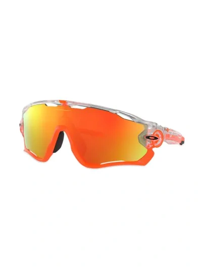 Oakley Jawbreaker Crystal Pop 28mm Sunglasses In Orange | ModeSens