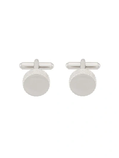 Shop Fefè Glamour Pochette Argento Cufflinks In Silver