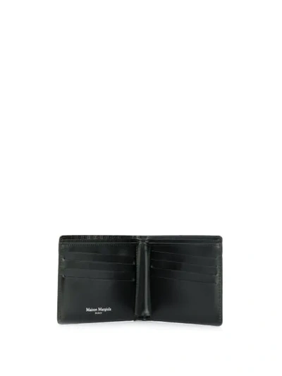 Shop Maison Margiela Bi-fold Wallet In Black