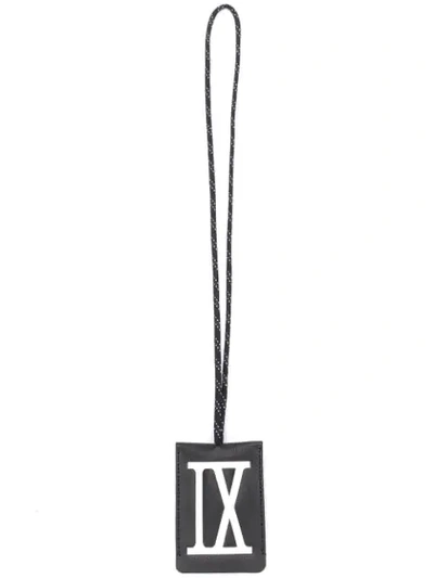 Shop Ami Alexandre Mattiussi Keyring In Black