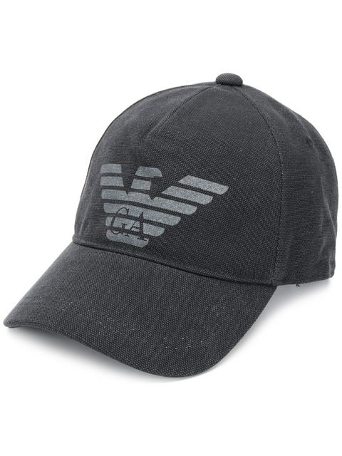 black armani hat