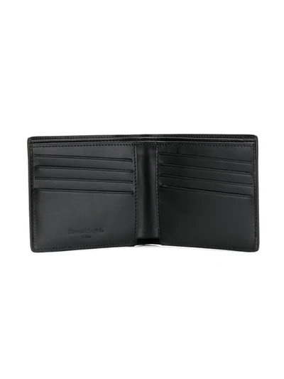 Shop Maison Margiela 11 Foldover Wallet In Black