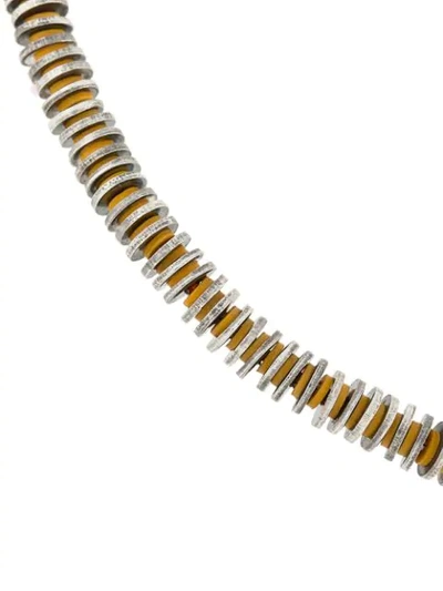 Shop M. Cohen Stack Bead Bracelet - Metallic