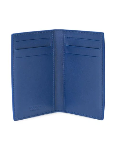 Shop Givenchy Bifold Cardholder In 400 Blue