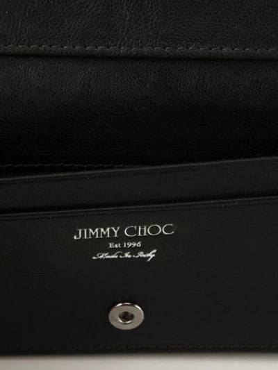 Shop Jimmy Choo 'belsize' Card Holder In Black
