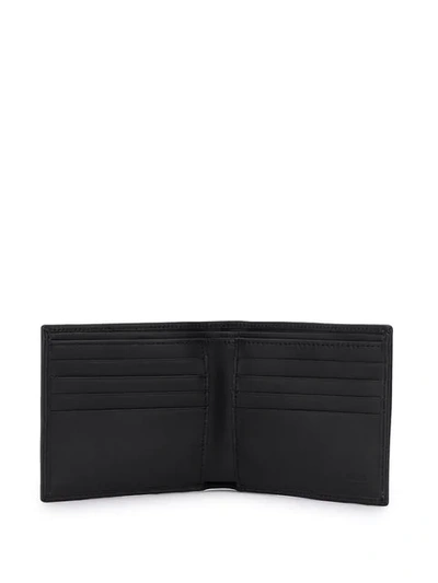 Shop Fendi Ff Monogram Card Holder In Brown