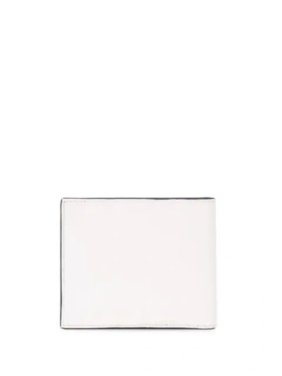 Shop Givenchy Glow-in-the-dark Logo Wallet In White