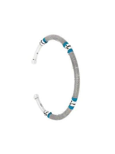 Shop Gas Bijoux Zanzibar Cuff In Metallic