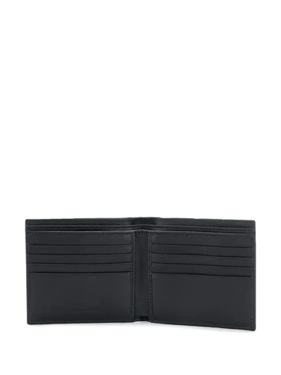 Shop Alexander Mcqueen Ribcage Wallet In Silver