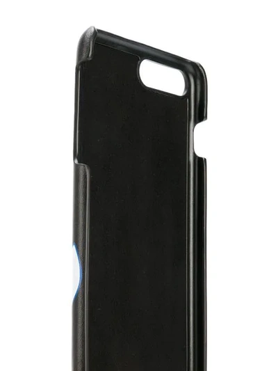 Shop Dolce & Gabbana Printed Heart Iphone 7 Plus Case In Black