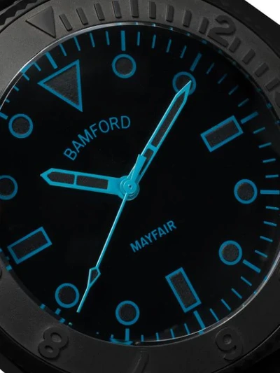 Shop Bamford Watch Department Mayfair 40mm In Black