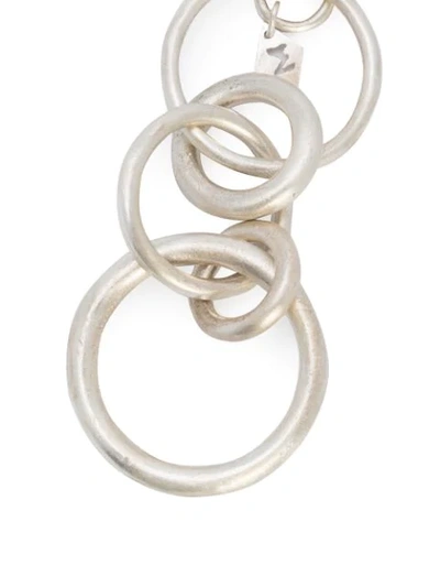 Shop M Cohen Tangled Ring Charm In Metallic