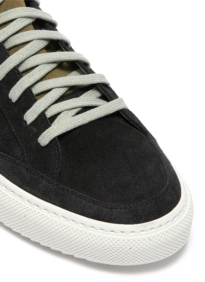Shop P448 'soho' Neoprene Layered Suede Sneakers