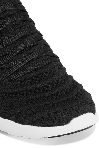Apl Athletic Propulsion Labs Techloom Wave Two-way Running Sneakers In Black