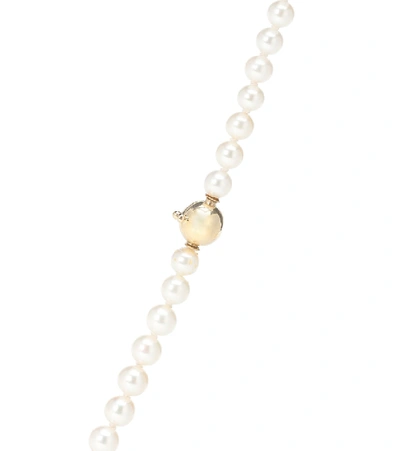 SOPHIE BILLE BRAHE PETITE PEGGY 14KT GOLD AND PEARL NECKLACE P00406208