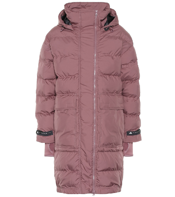 adidas pink puffer jacket