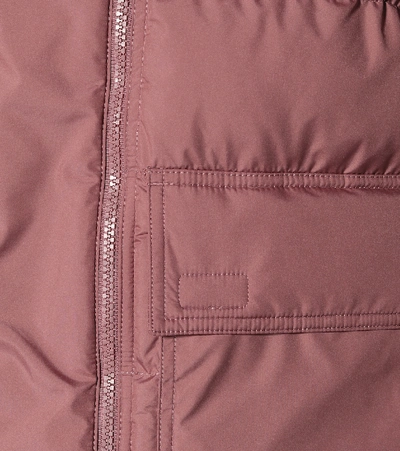 Shop Adidas By Stella Mccartney Long Puffer Jacket In Pink