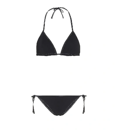 Shop Burberry Exclusive To Mytheresa – Cobb Bikini In Black