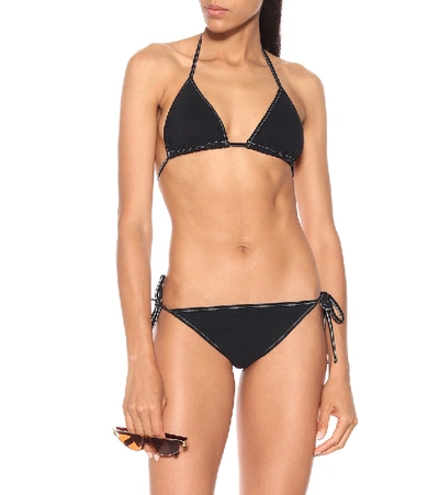 Shop Burberry Exclusive To Mytheresa – Cobb Bikini In Black