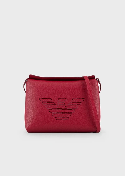 Shop Emporio Armani Crossbody Bags - Item 45480197 In Bordeaux