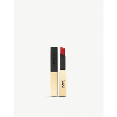 Shop Saint Laurent Yves  13 Rouge Pur Couture The Slim Matte Lipstick 3.6g