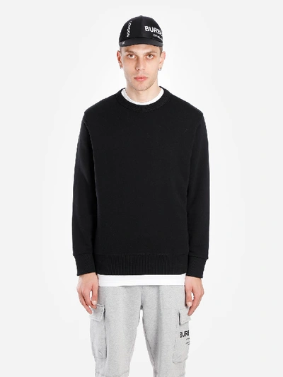 Shop Burberry Sweaters In Black