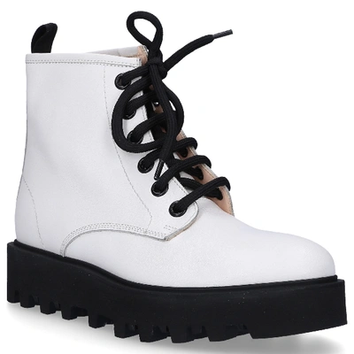 Shop Agl Attilio Giusti Leombruni Ankle Boots White D721540
