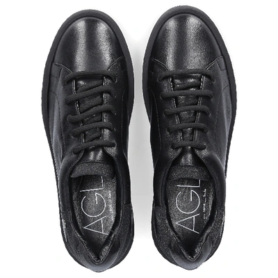 Shop Agl Attilio Giusti Leombruni Low-top Sneakers D925213 In Black