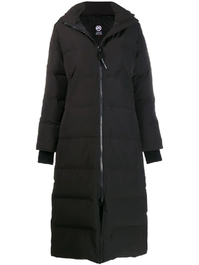 Shop Canada Goose .padded Parka Coat - Black